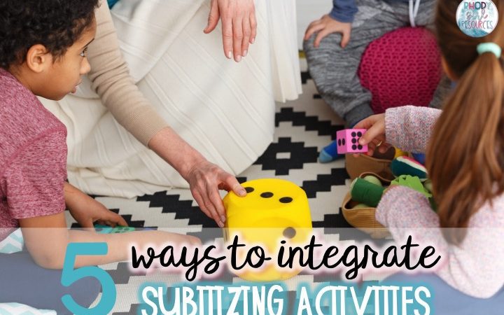 Subitizing Activities For The Classroom