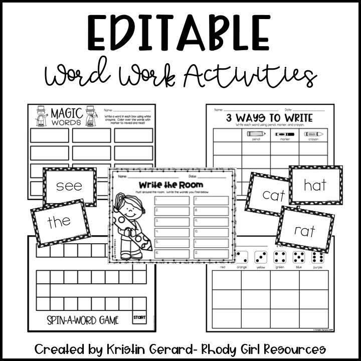 word-work-activities