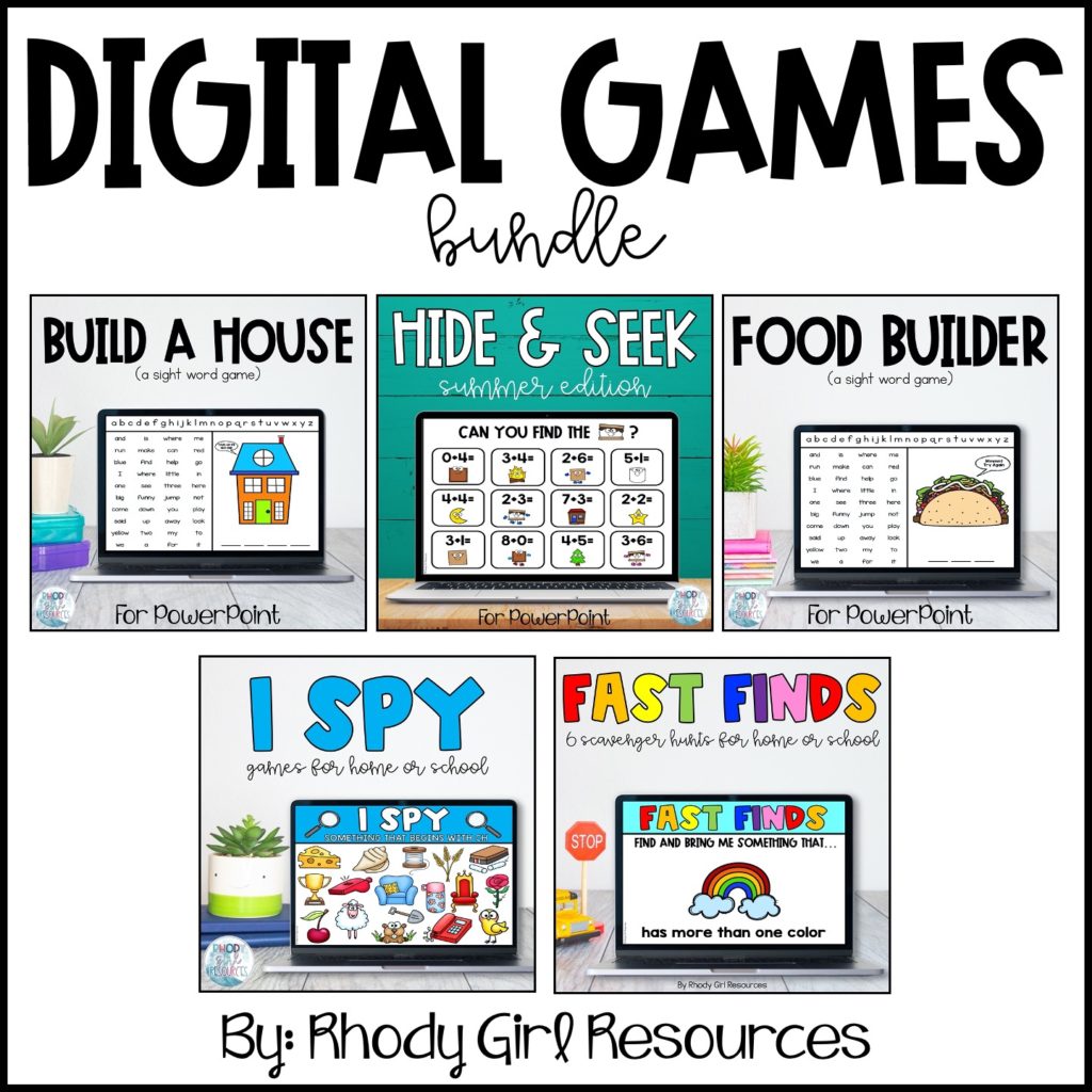 Zoom Games With Students During Distance Learning - Rhody Girl Resources