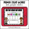 Primer Sight Words for Google Slides