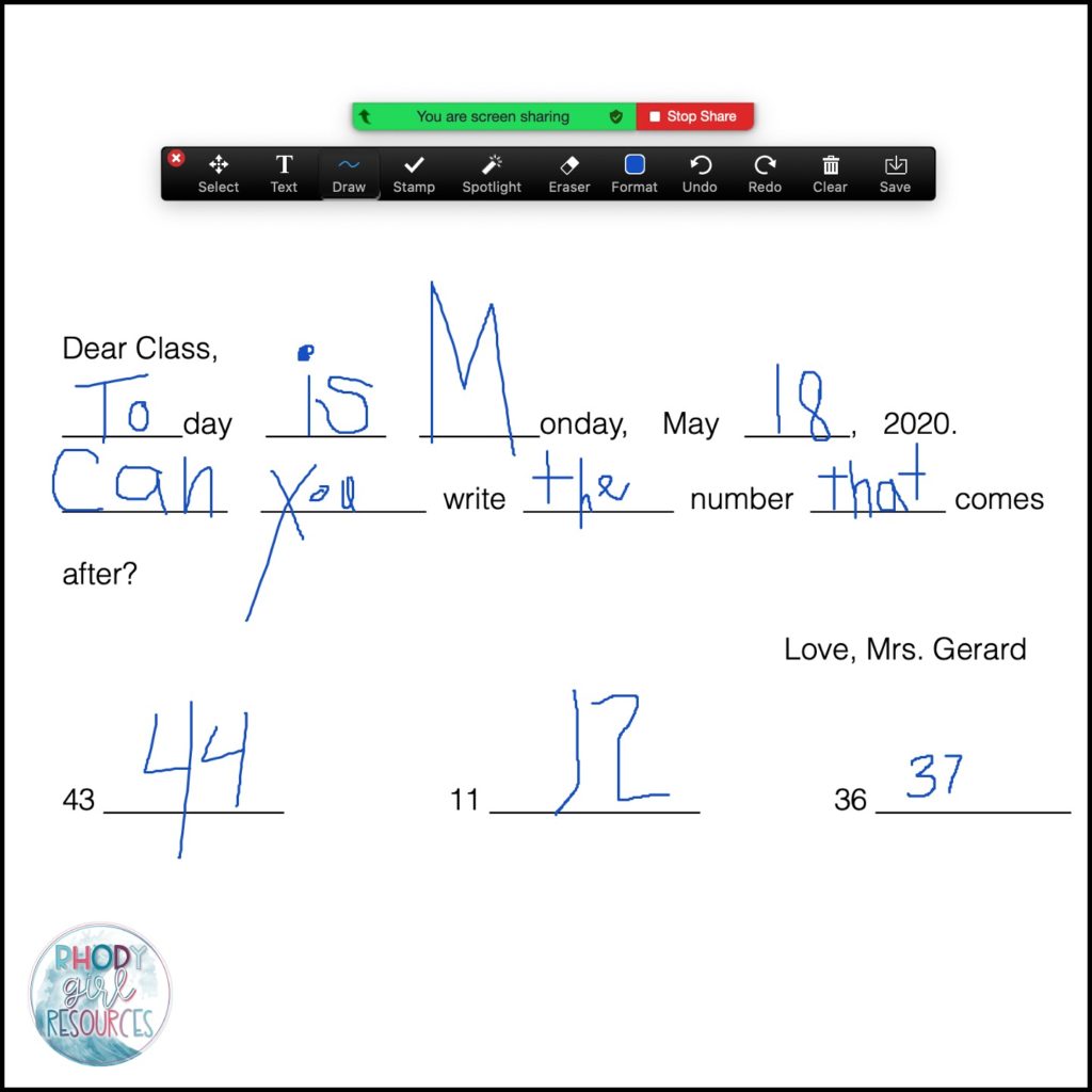 Zoom Games With Students During Distance Learning - Rhody Girl Resources