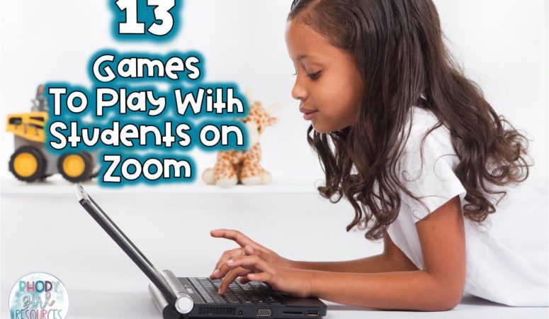 Zoom Games With Students During Distance Learning