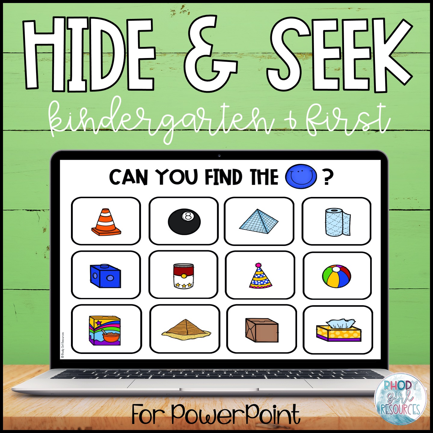 Hide & Seek Game for Kindergarten & First Grade - Rhody Girl Resources