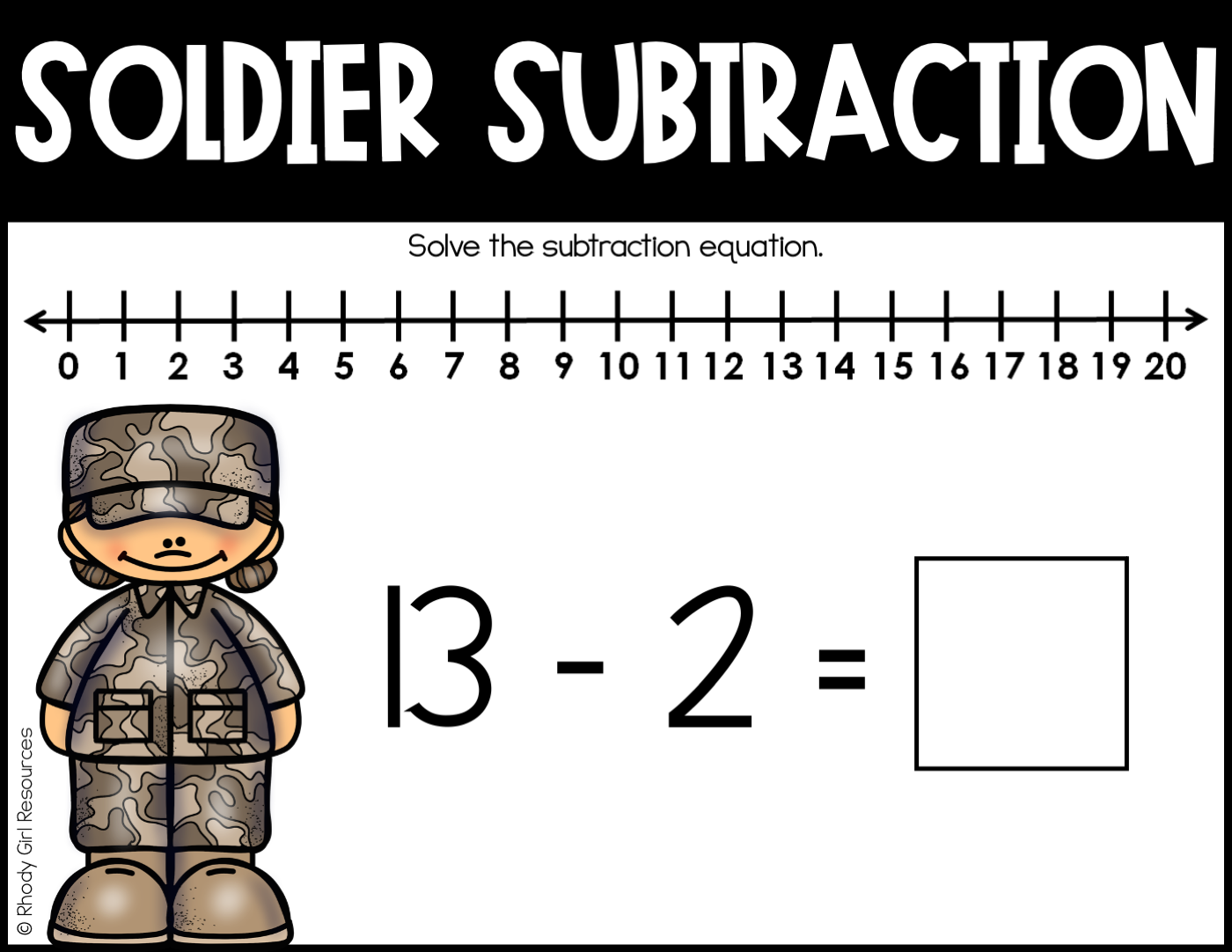 Veterans Day Math Activities (1st Grade) - Rhody Girl Resources