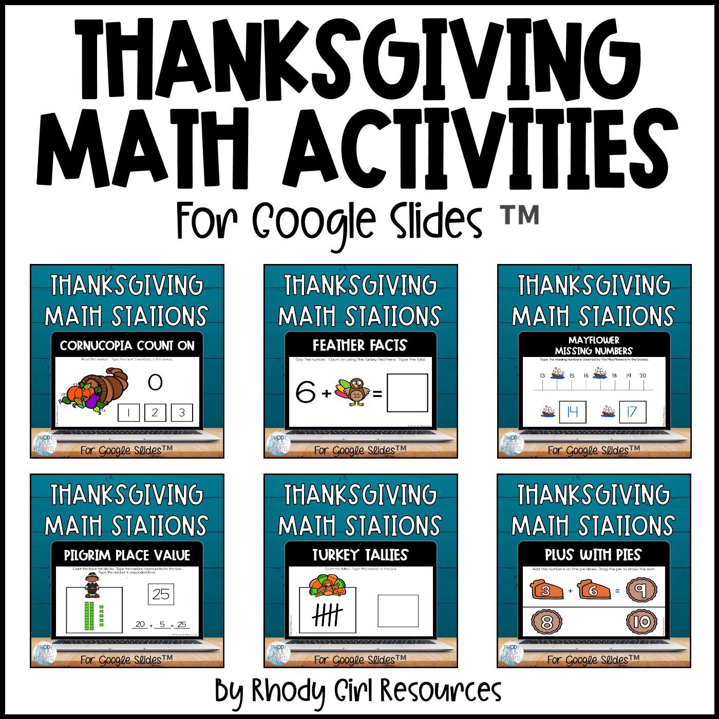 Kindergarten thanksgiving activities math