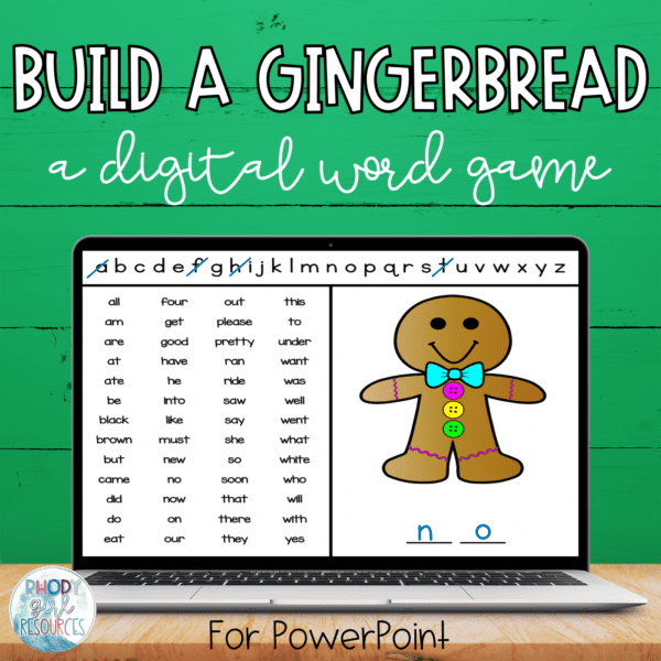 Build a Gingerbread Cookie