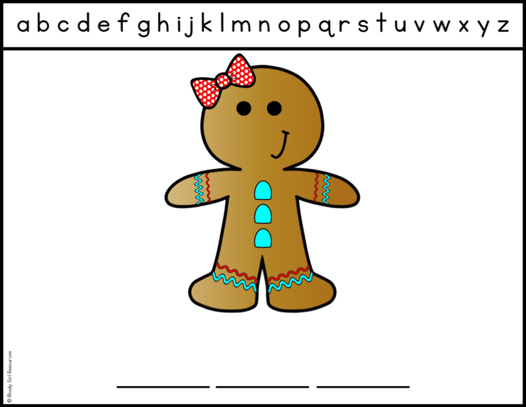 Build A Gingerbread Cookie Rhody Girl Resources