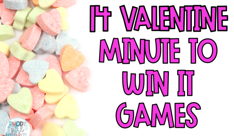 Valentine Minute to Win it Games