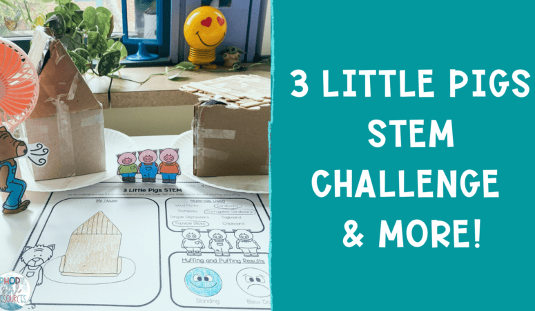 3 Little Pigs STEM Challenge and More!
