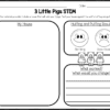 The 3 Little Pigs STEM & Literacy Activities - Image 3
