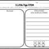 The 3 Little Pigs STEM & Literacy Activities - Image 4