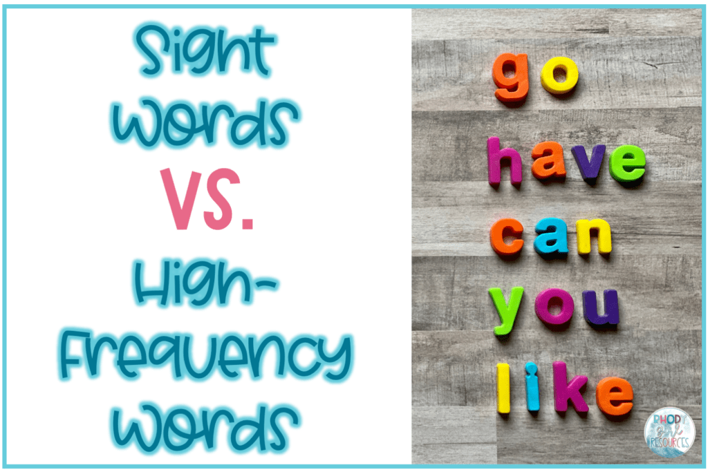 sight-words-vs.-high-frequency-words
