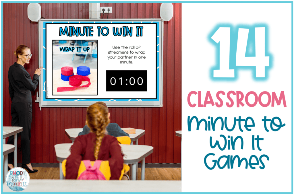 14 Fun and Easy Classroom Minute to Win It Games - Rhody Girl Resources