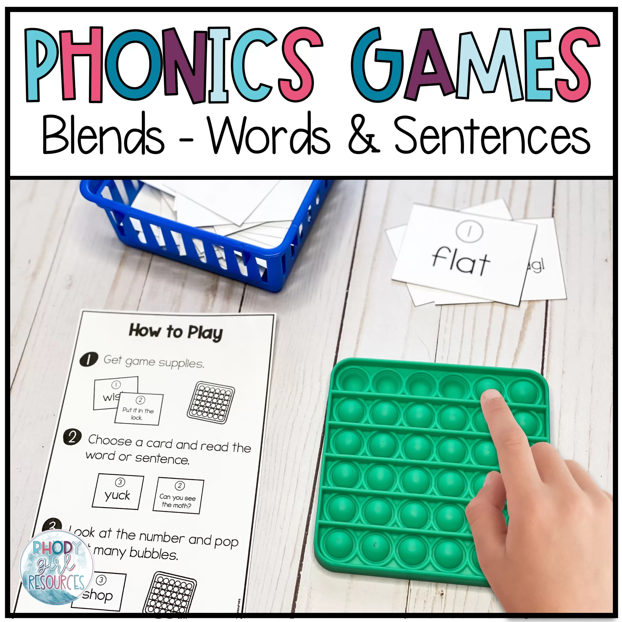 Girl　Games-　Rhody　Blends　Phonics　Resources