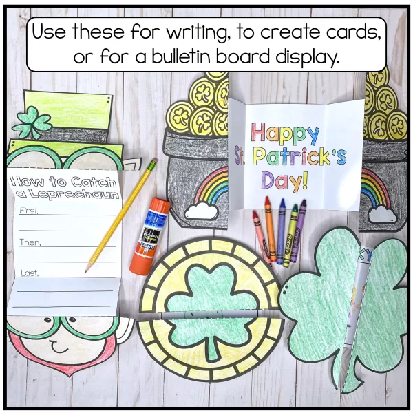 St. Patrick's Day Writing Crafts - Image 2