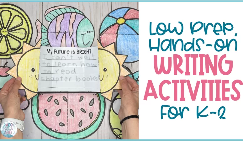 Writing Crafts to Bring Writing Alive in Your K-2 Classroom