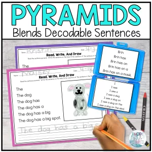 Blends Decodable Sentence Pyramids