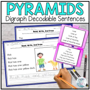 Digraph Decodable Sentence Pyramids